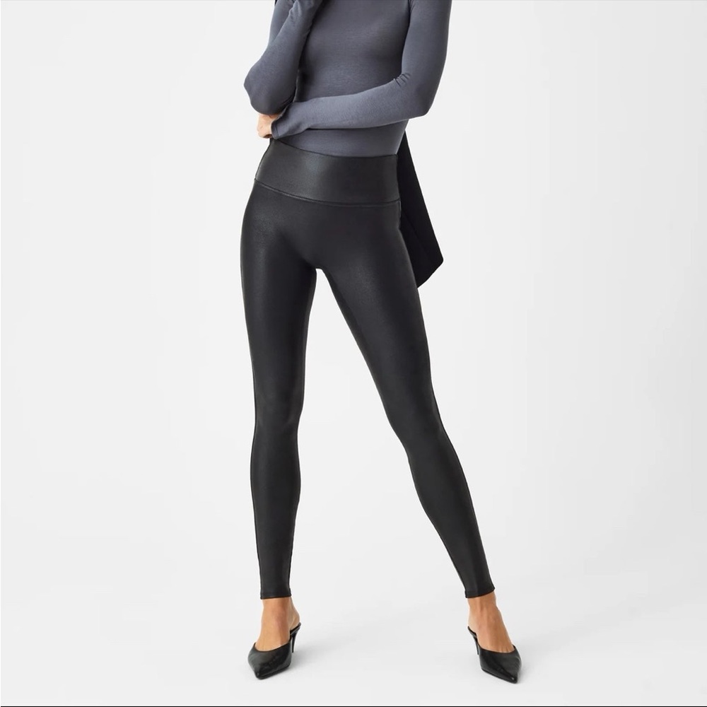 Spanx Leatherette High Waist legging